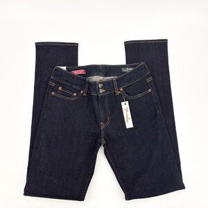 Red Engine Women’s Dark Wash Jeans Cinder Slim Straight Leg Size 30 New